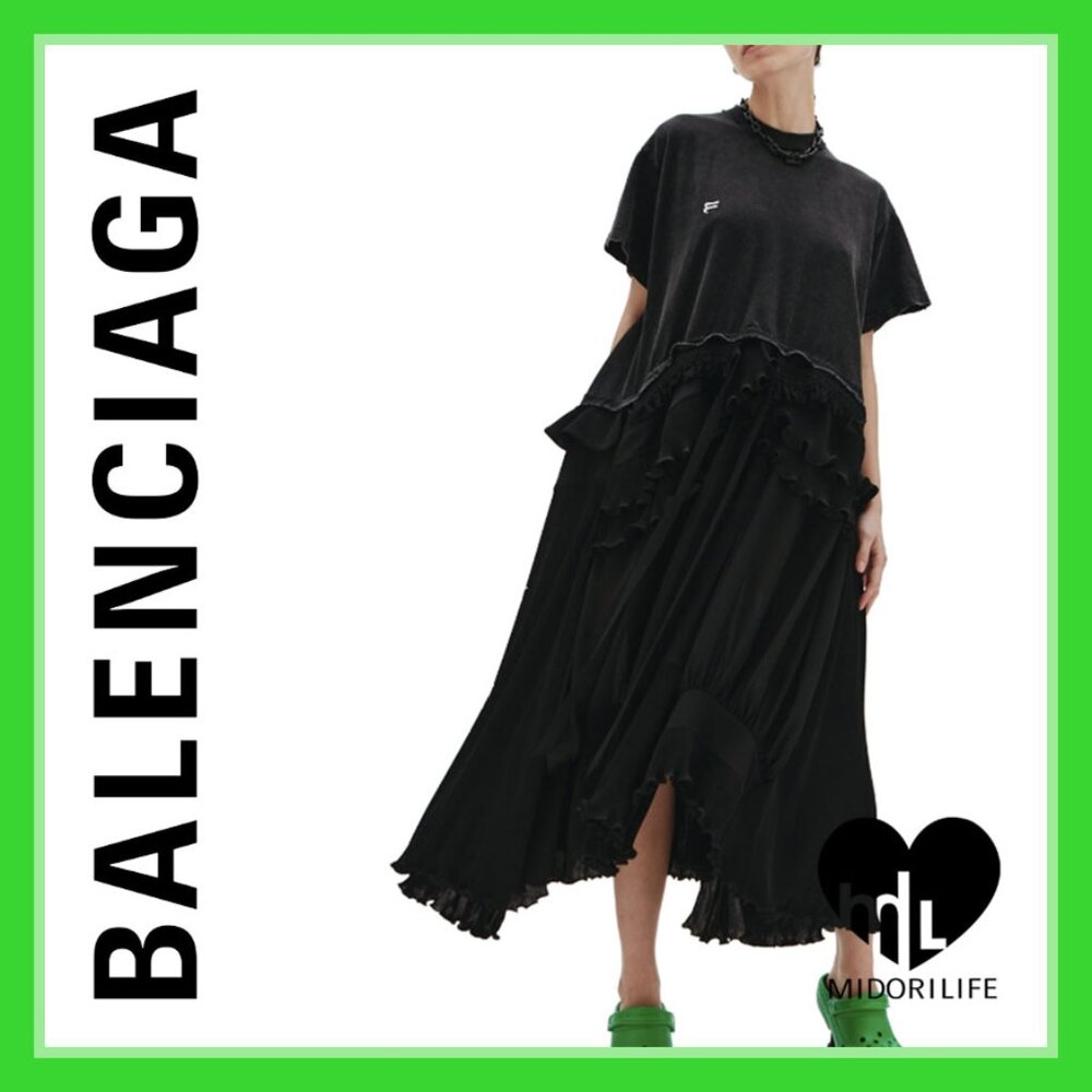 BALENCIAGA Sporty B T-Shirt Dress